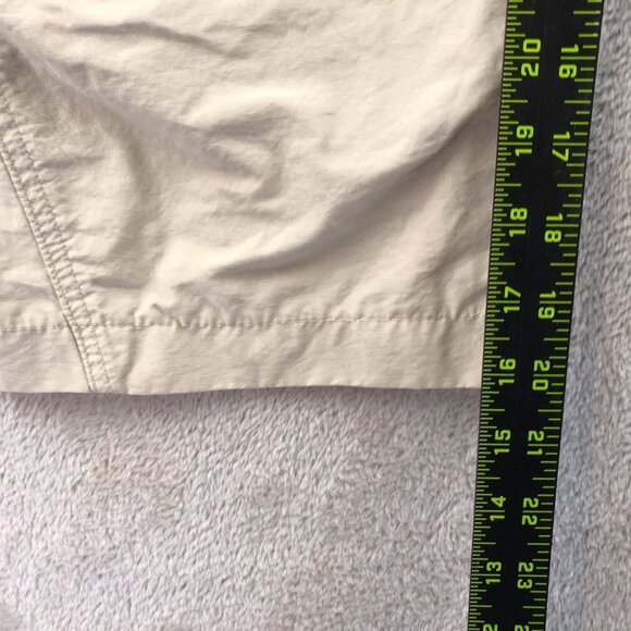 Columbia Womens Capri Pants Medium Outdoors Straight Leg Casual Cropped Tan - Picture 5 of 14